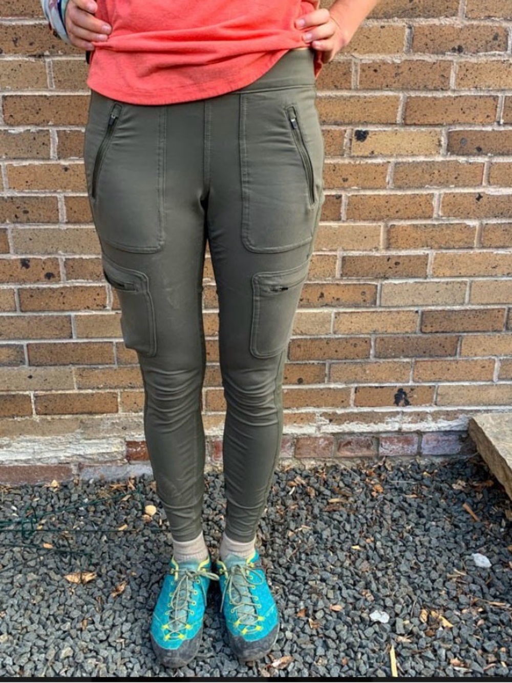 The North Face Women’s Utility Hybrid Hiker Tights Leggings S Olive